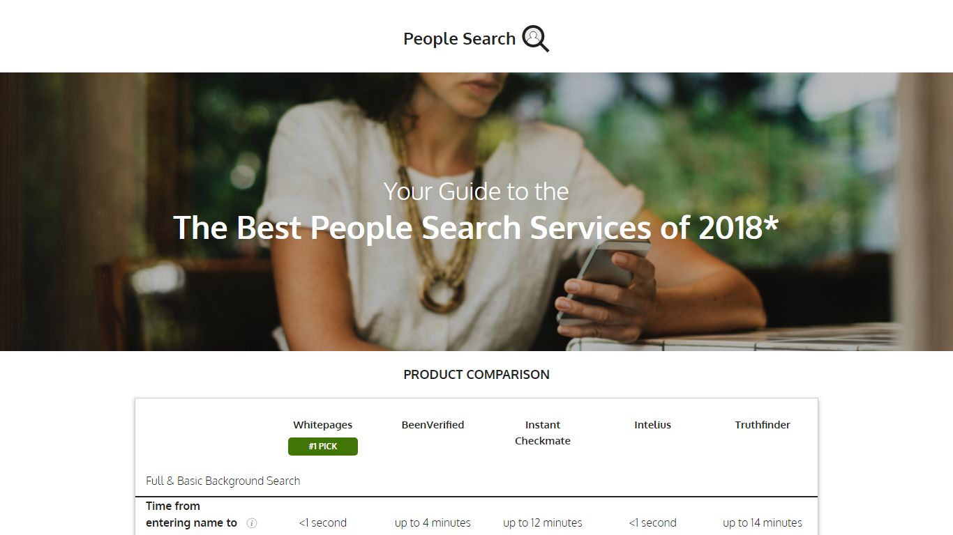 Best People Search Services of 2018 | Peoplesearch.com